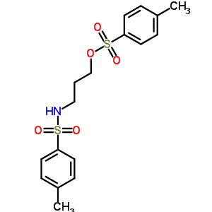 4-甲基-n-[3-(4-甲基苯基)磺酰氧基丙基]苯磺酰胺结构式_51425-88-8结构式