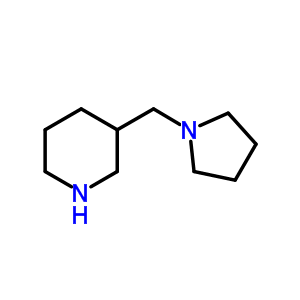 3-(吡咯烷-1-甲基)哌啶双盐酸盐结构式_514842-98-9结构式