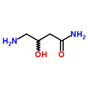 4-氨基-3-羟基丁酰胺结构式_51499-73-1结构式