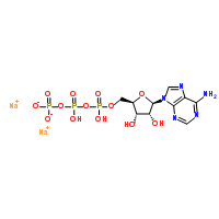 三磷酸腺苷二钠盐结构式_51763-61-2结构式