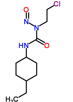 1-(2-氯乙基)-3-(4β-乙基环己烷-1α-基)-1-亚硝基脲结构式_51795-04-1结构式