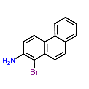 1-溴-2-菲胺结构式_51958-50-0结构式
