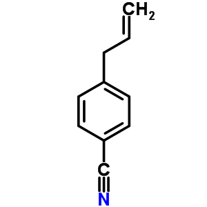 4-烯丙基苯甲腈结构式_51980-05-3结构式