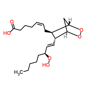 前列腺素 G2溶液结构式_51982-36-6结构式