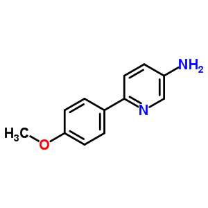 6-(4-Methoxyphenyl)pyridine-3-ylamine Structure,52057-98-4Structure