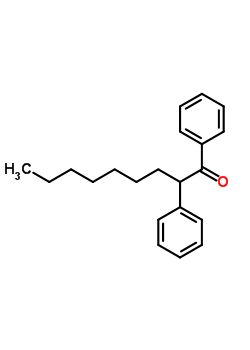2-苯基-辛基苯甲酮结构式_52072-38-5结构式
