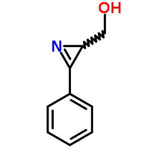 (3-苯基-2H-氮杂环丙烯-2-基)甲醇结构式_52124-00-2结构式