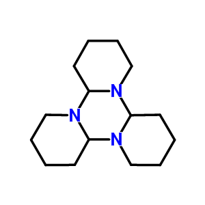 十二氢-4h,8h,12h-4a,8a,12alpha-三氮杂苯并菲结构式_522-33-8结构式