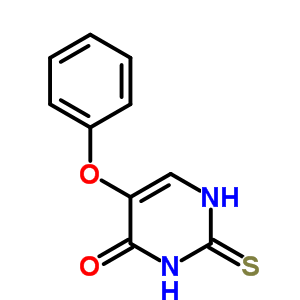 5-苯氧基-2-磺酰基-1H-嘧啶-4-酮结构式_52295-87-1结构式