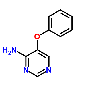 5-苯氧基嘧啶-4-胺结构式_52382-35-1结构式