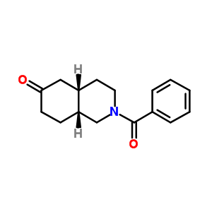 (4aS,8aR)-2-苯甲酰八氢-6(2H)-异喹啉结构式_52390-26-8结构式