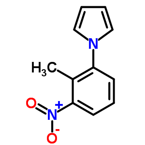 1-(2-Methyl-3-nitrophenyl)-1h-pyrrole Structure,52414-57-0Structure