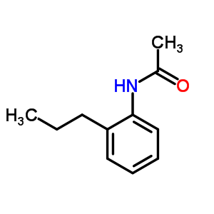2-丙基乙酰苯胺结构式_52465-26-6结构式
