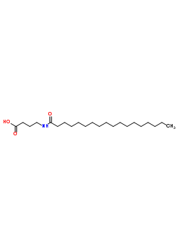 N-octadecanoyl-4-aminobutyric acid Structure,52558-71-1Structure