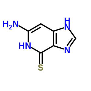 6-Thio-3-deazaguanine Structure,52605-85-3Structure