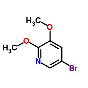 5-溴-2,3-二甲氧基吡啶结构式_52605-98-8结构式