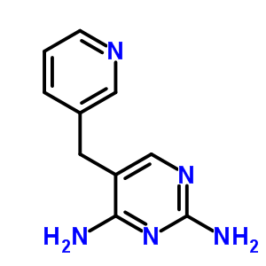 5-(3-吡啶甲基)嘧啶-2,4-二胺结构式_52606-04-9结构式