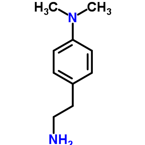 2-(对二甲基氨基苯基)乙胺结构式_52632-05-0结构式