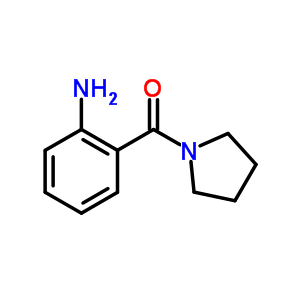 (2-氨基苯基)-吡咯烷-1-甲酮结构式_52745-20-7结构式