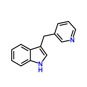 3-吡啶-3-甲基-1H-吲哚结构式_5275-04-7结构式