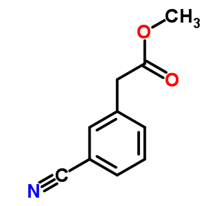 Methyl (3-cyanophenyl)acetate Structure,52798-00-2Structure