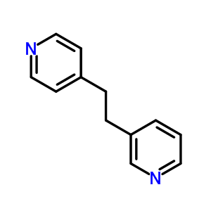 4-(2-吡啶-3-基乙基)吡啶结构式_52864-49-0结构式