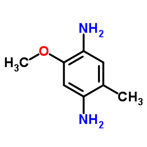 4-氨基-2-甲氧基-5-甲基苯胺结构式_5307-00-6结构式