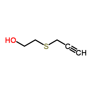 2-(2-丙炔基硫代)乙醇结构式_5309-77-3结构式