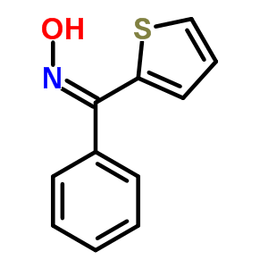 苯基(2-噻吩基)甲酮肟结构式_53252-10-1结构式