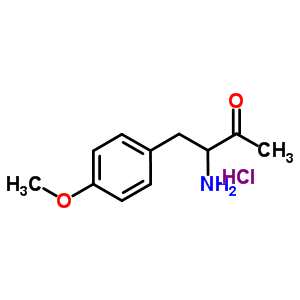 3-氨基-4-苯基-2-丁酮盐酸盐结构式_53424-49-0结构式