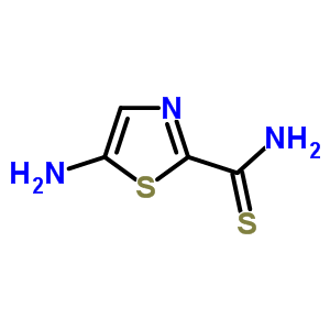 5-氨基噻唑-2-硫代甲酰胺结构式_535-67-1结构式