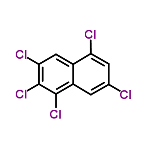 1,2,3,5,7-五氯萘结构式_53555-65-0结构式