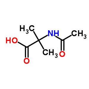 N-乙酰基-2-甲基丙氨酸结构式_5362-00-5结构式