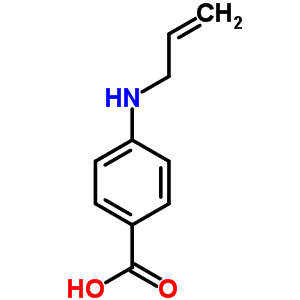4-(烯丙基氨基)苯甲酸结构式_53624-18-3结构式