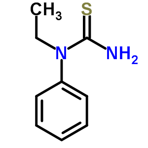 氨基(乙基苯基氨基)甲烷-1-硫酮结构式_53641-17-1结构式