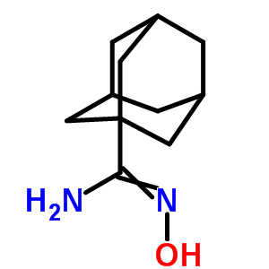 N-hydroxy-adamantane-1-carboxamidine Structure,53658-91-6Structure