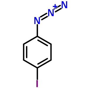 1-叠氮基-4-碘苯结构式_53694-87-4结构式