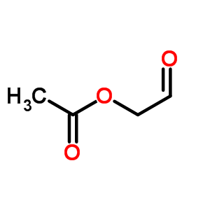 2-(乙酰基氧基)乙醛结构式_5371-49-3结构式