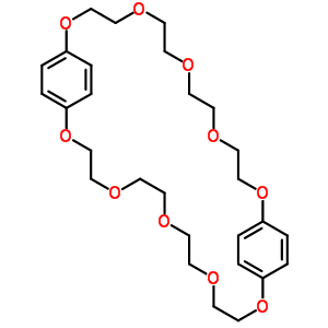 Bis(1,4-phenylene)-34-crown 10-ether Structure,53914-95-7Structure