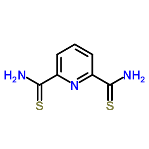 2,6-吡啶二硫代甲酰胺结构式_5393-24-8结构式