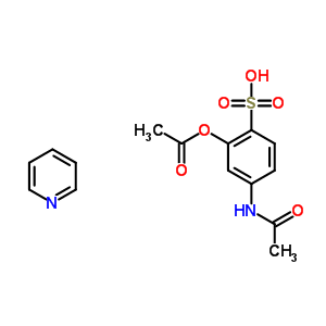 4-乙酰氨基-2-乙酰基氧基-苯磺酸结构式_5394-96-7结构式