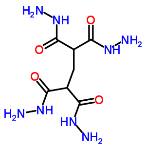 丙烷-1,1,3,3-四碳酰肼结构式_5395-02-8结构式