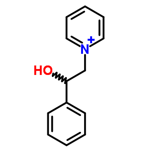 1-苯基-2-吡啶-1-基-乙醇结构式_5397-47-7结构式