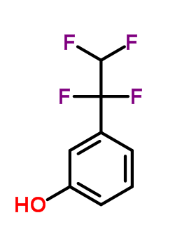苯基四氟乙基醚结构式_53998-02-0结构式