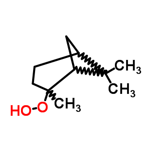 蒎烷氢过氧化物结构式_5405-84-5结构式