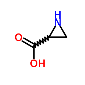 2-氮丙啶羧酸结构式_54080-06-7结构式