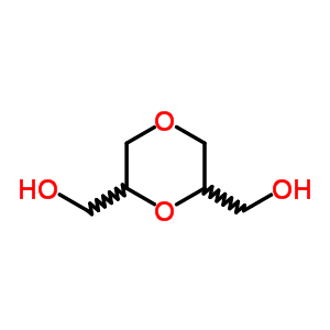 P-二噁烷-2,6-二甲醇结构式_54120-69-3结构式
