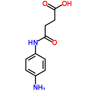 4-(4-氨基苯胺)-4-氧代丁酸结构式_5415-22-5结构式