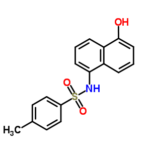 N-(5-hydroxy-1-naphthalenyl)-4-methylbenzenesulfonamide Structure,54179-45-2Structure