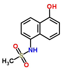 N-(5-hydroxy-1-naphthalenyl)methanesulfonamide Structure,54179-49-6Structure